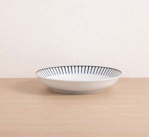 Juego de Vajilla Moderna de Porcelana Fina INS Popular, 2 Diseños con Borde Salpicado y Rayado, Plato y Tazón, para Cocina, Hotel, Restaurante, Venta al por Mayor - Product Image 4