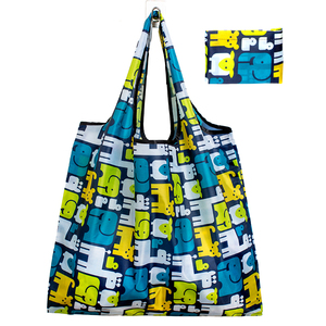Borsa per la Spesa Riutilizzabile Pieghevole in Poliestere Ripstop 210d Ecologica con Design Personalizzato 2026 - Product Image 6