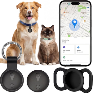 Cute Design Waterproof Full Cover Protective Silicone Collar for <b>Dogs</b> GPS Navigation Accessory Anti-Lost - Product Image 1