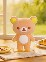 Vente en gros Nouvelle Arrivée Authentique Play Planet Officiel Rilakkuma Série Sherbet Fun Figurine Floquée Boîte Mystère Ornement de Bureau