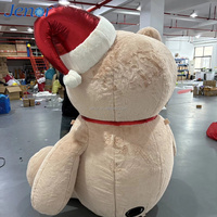 Ours en peluche gonflable de Noël utilisé pour les célébrations du Nouvel An, les fêtes dans les jardins et cours, la décoration de scène et la publicité.