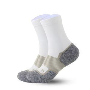 Custom Embroidered Spring Season Breathable Crew <b>Socks</b> Spandex Polyester Knitted <b>Running</b> Sports <b>Socks</b> for Men Women - Product Image 1
