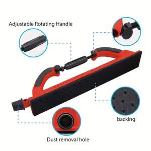 Adjustable 70*400mm Auto Body Sanding Polishing Pad Medium Hardness Flex Longboard Hand Sanding Block For Automotive OEM - Product Image 3