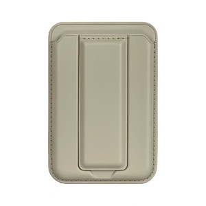 Estuche personalizable <span class=keywords><strong>de</strong></span> cuero PU para tarjetas, imán fuerte para iPhone 16, soporte magnético para tarjetas <span class=keywords><strong>de</strong></span> <span class=keywords><strong>crédito</strong></span> y negocios - Product Image 5