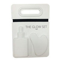 Pâte à papier moulée blanche biodégradable pour les produits cosmétiques, de soin et de parfum, emballage personnalisé en pâte à papier pour boîte cadeau