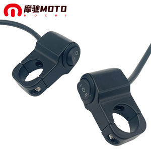 Interruptor de manillar de motocicleta Mochi de 22 mm de aleación de aluminio con control de luz para modificación de motocicletas todoterreno - Product Image 1