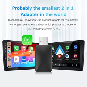 อะแดปเตอร์ไร้สาย CarPlay ยี่ห้อ Rhythm แบบพกพา USB รองรับ 5.8G WiFi BT 5.2 เชื่อมต่ออัตโนมัติสำหรับ Android Auto และ iPhone - Product Image 3