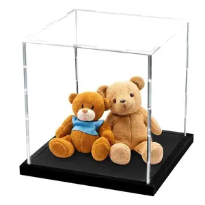 Wholesale china shenzhen supplier customized clear acrylic display cube boxes with drawers 5side