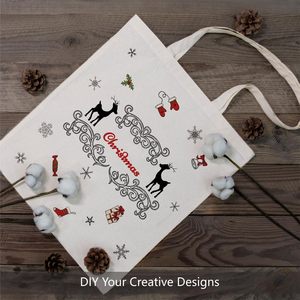 Bolsas de Tela de Lona de Algodón Lisas al por Mayor con Logotipo Impreso Personalizado para Compras, Bolsa de Mano Personalizada - Product Image 2