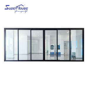 فلوريدا تامبا تأثير إعصار انزلاق الباب FL مشفر الألومنيوم معزول الباب الفناء جدار الباب المعبئ لفيلا منزل منزل - Product Image 5