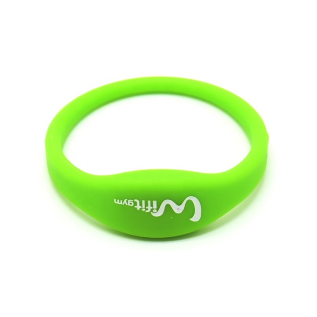 Customized Waterproof LOGO RFID Bracelet Amusement Parks Waterparks 13.56Mhz NFC Bracelet Rfid Silicone Wristband