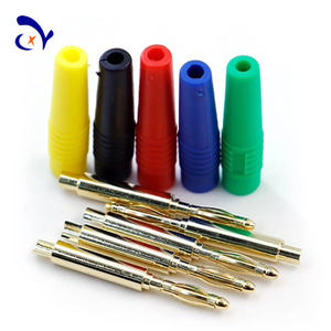 25.205 Amass 2.0mm Pure Copper Vergoldeter Bananen stecker Langes <span class=keywords><strong>Test</strong></span> instrument kann 10A standhalten - Product Image 4