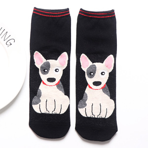 Wholesale 5 Colors Animated Socks Cartoon Dog Womens Animal Cheap Ankle Cute Socks - Product Image 2