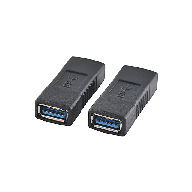 (AF-AF) - USB Data Cable Computer Extension Female-to-Female Connector High-Speed USB 3.0 Female-to-Female Adapter