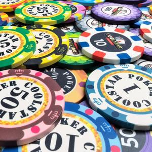 Jetons de poker et jetons de <span class=keywords><strong>casino</strong></span> en céramique écologiques, durables, avec logo personnalisé, fabrication professionnelle – Artwork personnalisé pour les clubs de poker et les cadeaux - Product Image 2