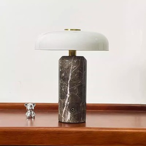 <span class=keywords><strong>2025</strong></span> + mới màu xanh lá cây đá cẩm thạch cơ sở Đèn bàn cho phòng đọc sách hoặc phòng ngủ - Product Image 2