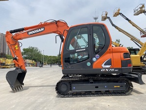 Excavatrice d'occasion Doosan, DX75LC-9C de 7,5 tonnes, Japon, toute neuve, haute qualité, horaires réduits CE et EPA à vendre - Product Image 2