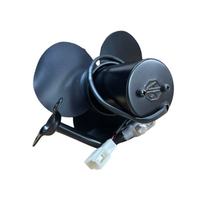 24V DC Air de refroidissement noir en caoutchouc souple pièces de bus de voiture nouvel état universel Bldc pilote Pilothouse ventilateur avec emballage neutre