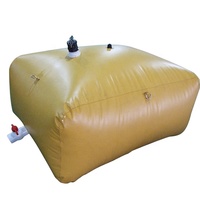 Réservoir d'eau pliable en PVC jaune Keystar KSD-007 10000L de type oreiller, durable, pour système d'irrigation, fabriqué en Chine