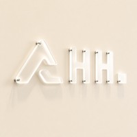 Enseigne 3D en acrylique rétroéclairée avec lettres lumineuses et support métallique pour salon, entreprise, maison et publicité, décoration murale intérieure