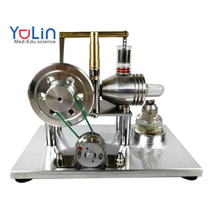 Yulin YL3-01075 Modèle de générateur à <span class=keywords><strong>moteur</strong></span> <span class=keywords><strong>Stirling</strong></span> éducatif pour l'école, la physique, la science, la technologie, petite invention, outils expérimentaux - Product Image 1
