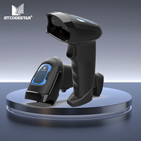 Escáner de Códigos QR 1D GTCODESTAR, Escáner de Códigos de Barras Inalámbrico 2D Portátil, Lector de Códigos de Barras USB, Pistola de Escaneo de Códigos de Barras con Cable para Supermercado