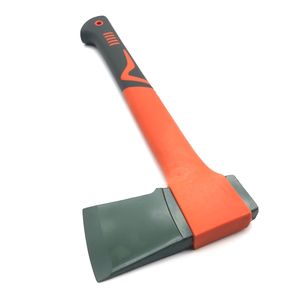 Chiree nuova piccola accetta 38cm lungo manico cavo in fibra di vetro forte connessione 800g testa ascia Fine forgiata con gancio - Product Image 6