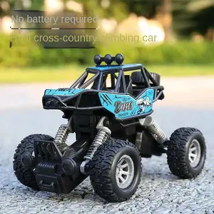 Children's value 14cm pull-back off-road climbing toy car Boy's fall-resistant climbing toy car benefit