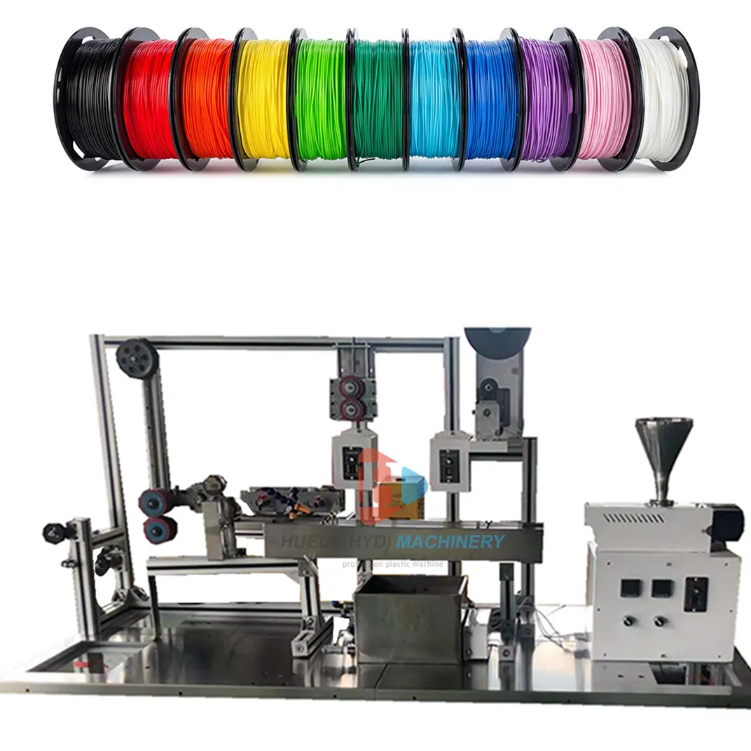 SJ16 SJ25 Lab Scale PLA ABS PETG 3D Printer Filament Making Machine Extruder