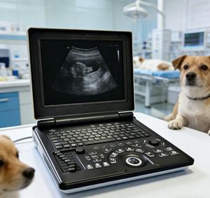 Alat Pemindai USG <span class=keywords><strong>Laptop</strong></span> Medis Hewan Portabel Berkinerja Tinggi Grosir Perangkat Pemantauan Dokter Hewan - Product Image 3