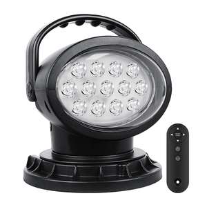 Projecteur magnétique LED 7 pouces 50W 360° °   Télécommande sans fil 12V avec base magnétique puissante Spot Go Light pour camion SUV - Product Image 1