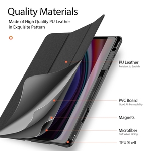 Per Samsung Galaxy Tab S10 + <span class=keywords><strong>DUX</strong></span> DUCIS Domo Series custodia magnetica in pelle Flip Tablet - Product Image 6