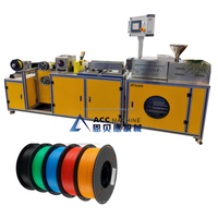 Ligne d'extrudeuse de Filament d'imprimante 3d de Filament de 1.75/3.00mm pour l'extrudeuse de Filaments d'imprimante 3d/imprimante 3D faisant la Machine