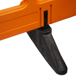 Barrières de sécurité pour piétons, clôtures pour festivals, gestion des foules, barrières de circulation routière en plastique pour piétons, livraison, sécurité routière - Product Image 6