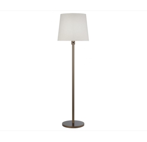 Best Price Modern LED Floor Brushed Nickel Fabric <b>Shade</b> Stainless Steel Glass Luxury Hotel Living Room Study Bedroom Bedside - Product Image 5