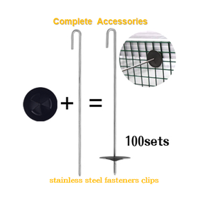 Năng lượng mặt trời bảng điều khiển loại trừ sóc bảo vệ lưới Clip chim bồ câu bảo vệ lưới chân bảng điều khiển năng lượng mặt trời chim răn đe J móc - Product Image 5