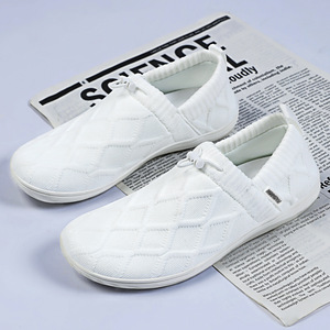 Scarpe da passeggio da donna primaverili casual con tomaia in tessuto traspirante, leggere, slip-on, con suola morbida, per mamme - Product Image 3