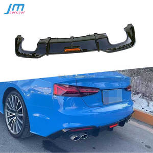 ABS paraurti posteriore diffusore Spoiler per Audi <span class=keywords><strong>A5</strong></span> S5 Sline Sedan <span class=keywords><strong>2017</strong></span> + non Standard non Standard in fibra di carbonio Auto car styling - Product Image 1