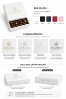 Boîtes d'emballage pour boulangerie blanches de haute qualité, boîtes en papier de qualité alimentaire avec logo personnalisé pour gâteaux au chocolat, pâtisseries, desserts avec dorure à chaud
