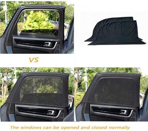Pare-soleil en maille respirant pour voiture, Protection contre les conditions solaires et les personnelles, housse pare-soleil pour automobile - Product Image 3