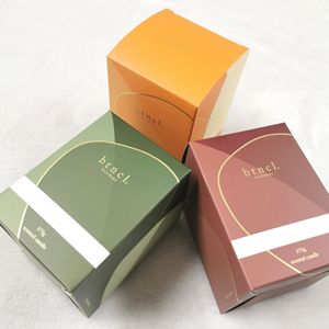 Boîte à bougie de luxe avec logo de marque en gros et impression de feuille d'or Boîte d'emballage personnalisée de pot de bougie de luxe - Product Image 4