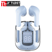 Casque sans fil Crystal Air31 TWS à prix avantageux, écouteurs transparents, ENC, Auriculares AIR31 Pro, écouteurs avec étui transparent