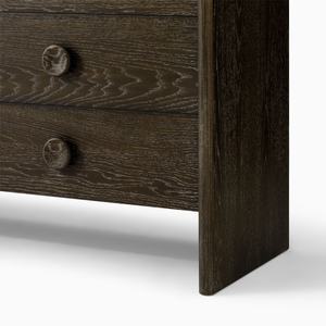 ตู้ลิ้นชักไม้โอ๊คสไตล์โมเดิร์นกลางศตวรรษ 6 ลิ้นชัก สำหรับห้องนอน - Product Image 5