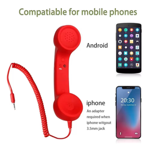 Fone de Ouvido para Celular com Conector de 3,5mm, Fone de Ouvido para Chamadas Recebidas, Microfone Retro para Celular - Product Image 4