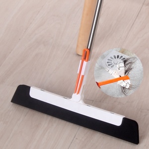 Realida nhiệm vụ nặng nề đa chức năng trong nhà chổi ma thuật lau sàn quét EVA scraper lưỡi thép không gỉ hộ gia đình làm sạch - Product Image 3