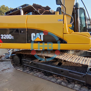 Escavatore usato da 20 tonnellate escavatori CAT 320D di seconda mano macchina da costruzione di ingegneria usata originale 2015 - Product Image 2