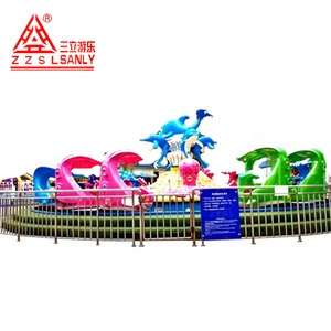 Juego de Parque de Atracciones Acuáticas Infantiles Más Vendido: Isla Tiburón de Combate Giratorio para Uso en Interiores y Exteriores, Ideal para Escuelas - Product Image 1
