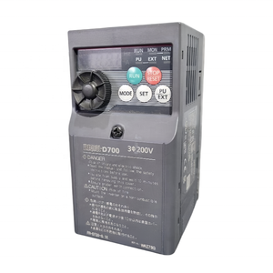 Nouveau variateur de fréquence compact FR D720 0.1K d'origine pour le contrôle des moteurs en stock - Product Image 1