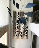 Tapisserie murale bohème artisanale en coton, grande taille, pour la maison, décoration intérieure luxueuse, hôtel, mariage, Ramadan