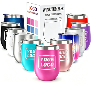 Custom Double-Layer Stainless Steel <b>Mug</b> Eggshell Insulated Vacuum Thermos Classic Design Mini <b>Mug</b> Outdoor Coffee Cup with Lid - Product Image 1